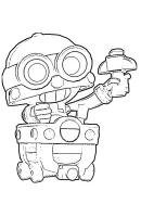 Brawl Stars kleurplaat 32